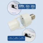 Motion Sensor Light Holder with PIR Sensor for Home in Pakistan
