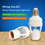 Motion Sensor Light Holder with PIR Sensor for Home in Pakistan