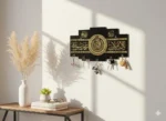 Kalma Calligraphy Islamic Wooden Key Holder Price in Pakistan