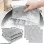 Buy Dish Washing Cleaning Cloth Wire Dish Washing Rugs For Kitchen Dishes Metal Silver Scrubber Price in Pakistan