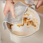 Buy Dish Washing Cleaning Cloth Wire Dish Washing Rugs For Kitchen Dishes Metal Silver Scrubber Price in Pakistan