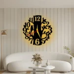 Wooden Tree Wall Clock Pakistan 3D tree branches decorative wall clock