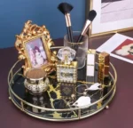 Makeup organizer tray Pakistan for cosmetic storage and vanity use (3)