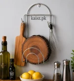 stainless steel chakla belan stand wall mount kitchen organizer Pakistan (1)