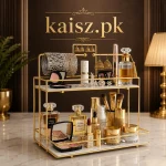 Luxury cosmetic storage rack makeup and bangles display stand Pakistan