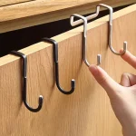 Stainless steel over the door hook hanger for home organization Pakistan