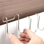 Stainless steel over the door hook hanger for home organization Pakistan