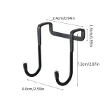 Stainless steel over the door hook hanger for home organization Pakistan