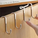 Stainless steel over the door hook hanger for home organization Pakistan