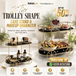 Cake stand pastry stand cosmetic rack makeup organizer Pakistan