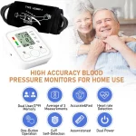 Digital Blood Pressure Monitor Pakistan with Voice Function LCD Display (2)