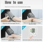 Digital Blood Pressure Monitor Pakistan with Voice Function LCD Display (2)