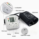 Digital Blood Pressure Monitor Pakistan with Voice Function LCD Display (2)