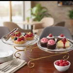 Elegant cake stand Pakistan for desserts and cupcakes (3)