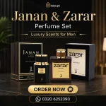 Janan Zarar Perfume Set Pakistan luxury fragrance combo for men