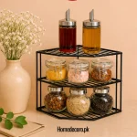 Kitchen Storage Organizer Pakistan for plates, bowls, and kitchen accessories