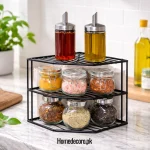 Kitchen Storage Organizer Pakistan for plates, bowls, and kitchen accessories