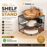 Kitchen Storage Organizer Pakistan for plates, bowls, and kitchen accessories