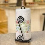 Kitchen tissue holder Pakistan modern metal countertop organizer stand