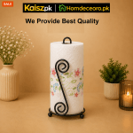 Kitchen tissue holder Pakistan modern metal countertop organizer stand
