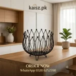 Luxury Metal Fruit Basket Pakistan golden kitchen fruit basket organizer