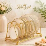 Multifunctional Kitchen Dish Rack Pakistan for organized countertop plate storage