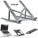 Adjustable Foldable Laptop Stand Pakistan premium aluminum portable ergonomic laptop holder