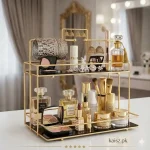 Cosmetic Storage Rack Makeup organizer for dressing table in Pakistan