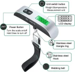 Digital Luggage Scale Pakistan handheld LCD travel luggage weighing scale portable baggage weight checker