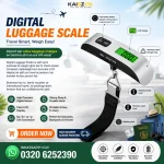 Digital Luggage Scale Pakistan handheld LCD travel luggage weighing scale portable baggage weight checker