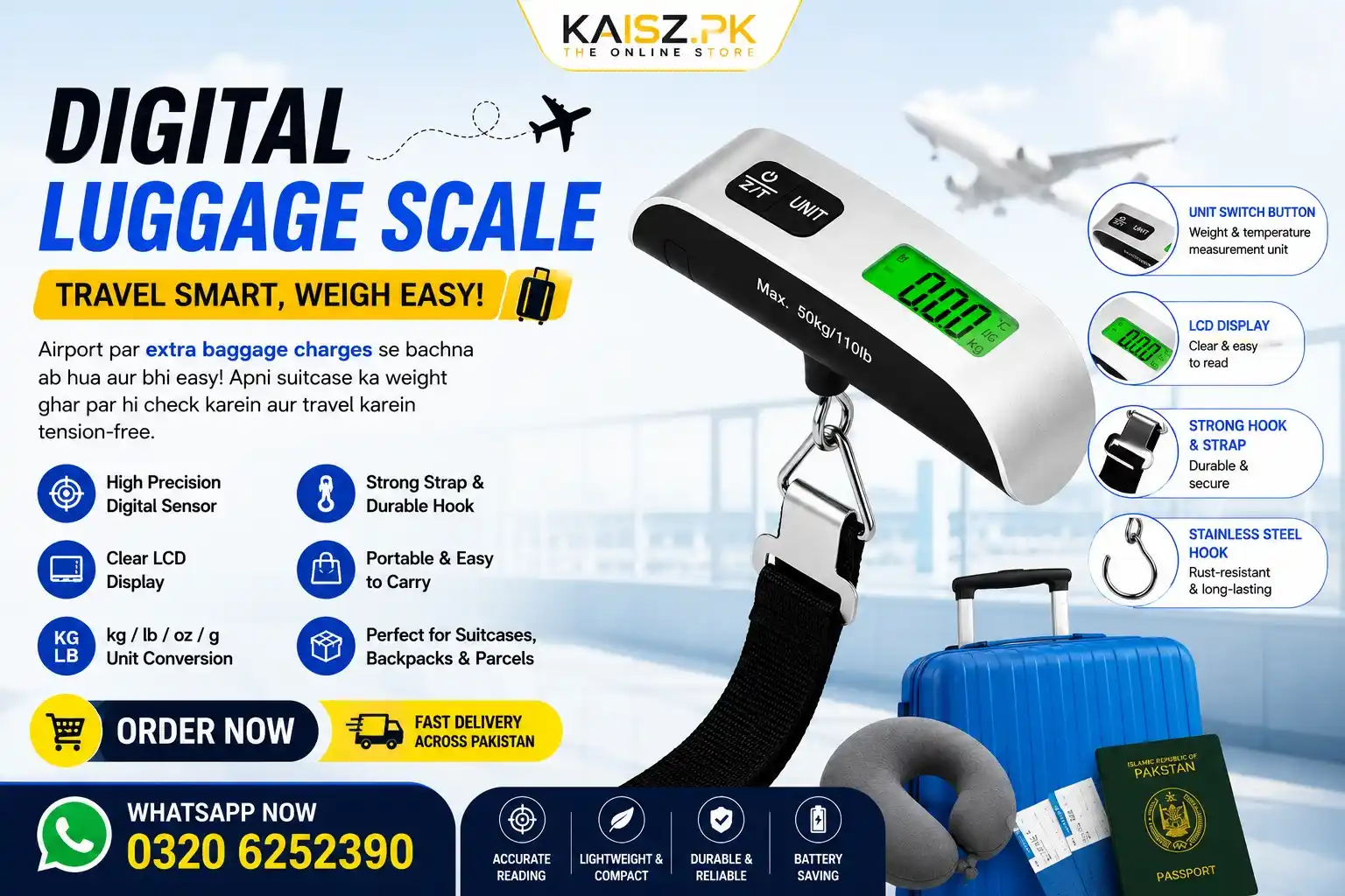 Digital Luggage Scale Pakistan