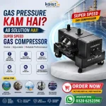 Gas Compressor Pakistan original adjustable pressure pump