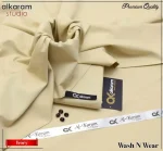 Men's Wash & Wear Plain Suit Summer Pakistan