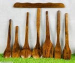 7-Piece Wooden Spoon Set kitchen utensil set for everyday cooking - Image 6