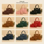 3 piece handbag set for women Pakistan in multiple colors