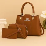 3 piece handbag set for women Pakistan in multiple colors