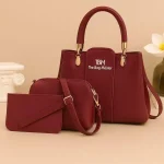 3 piece handbag set for women Pakistan in multiple colors