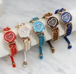 Heart Shaped Women's Bracelet Watch Pakistan stylish ladies wrist watch
