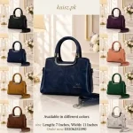 Leather Shoulder Bag for Women Pakistan Stylish Printed Handbag