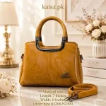 Leather Shoulder Bag for Women Pakistan Stylish Printed Handbag