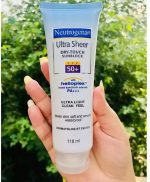 Neutrogena Ultra Sheer Sunblock - High Protection Lightweight Face Body Skincare Formula Non Greasy Clean Feel Daily Sunscreen Lotion - 118ML - Image 4