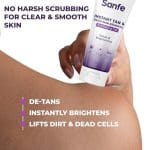 Sanfe Instant Tan & Dead Skin Removal Exfoliating Gel – Deep Exfoliation for Smooth & Bright Skin - Image 3