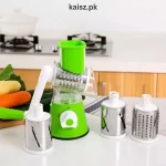 Tabletop Drum Grater Manual Vegetable Slicer & Multi-Functional Kitchen Gadget