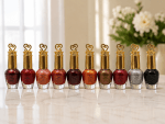 KleanColor Heart-Cap Metallic & Glitter Nail Lacquer Set (10 Pcs) - Random Color - Image 2