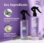 Bare Anatomy Rosemary & Rice Water Hair Growth Spray – 200ml | Strengthen & Thicken Hair | Made In India - Image 4