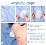 10 Pcs Breathable Sweat Pads For Men Comfortable Disposable Underarm Pads For Sweat Protection And Daily Freshness - Image 4