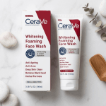 CeraVe Foaming Face Wash – Brightening Cleanser with Ceramides for Normal to Oily Skin (100ml) - Image 3