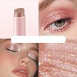 2 In 1 Jelly Shiny Shimmering Eyeshadow Stick | Long Lasting Glow Makeup Stick - Image 4