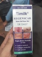 Timilk Regenscar Stem Cell Scar Gel 20g Triple Action Formula For Old And New Scars Surgical Marks Skin Renewal - Image 7
