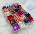 Pack Of 2 576 Pcs Artificial Nails With Free Nail Glue Made Of Abs Plastic In Multicolor - Image 2